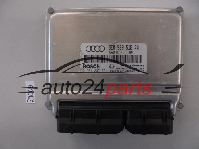 Centralita de motor Audi 0261207934 8E0909518AA ME7.5