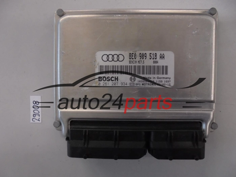 Komputer sterownik silnika Audi 0261207934 8E0909518AA ME7.5