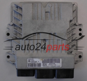 ECU CENTRALITA DE MOTOR PEUGEOT S180075002 K,  S180075002K, 9676761080, HW9666571380, SID807
