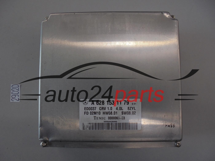 KOMPUTER STEROWNIK SILNIKA MERCEDES BENZ A6281531179 00000634C3