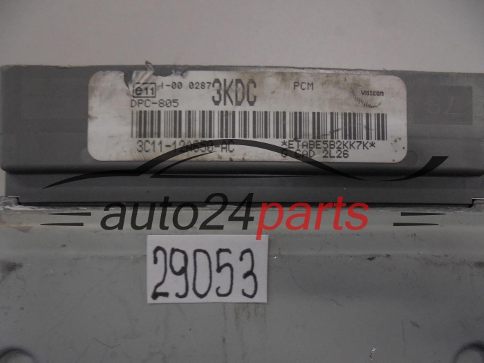 KOMPUTER STEROWNIK SILNIKA FORD TRANSIT 2.4 TD VISTEON 3C11-12A650-AC, 3C1112A650AC, 3KDC