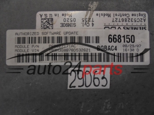 KOMPUTER STEROWNIK SILNIKA JEEP P68027171AC A2C53286727 668150