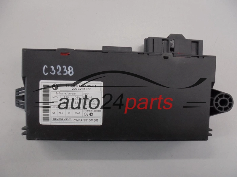CENTRALKA MODUL CAS BMW 61.35-9147195-01, 61359147195-01, 6135914719501, 5WK49513MBR