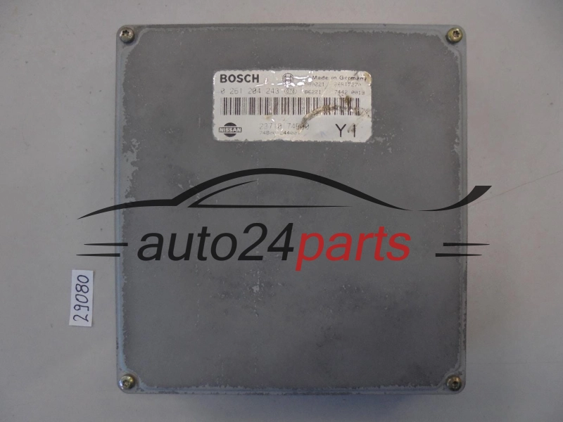 KOMPUTER STEROWNIK SILNIKA NISSAN MICRA 1.0 BOSCH 0 261 204 243, 0261204243, 23710 74B00, 2371074B00, Y1
