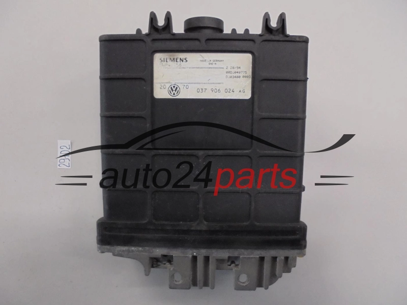 KOMPUTER STEROWNIK SILNIKA VW VOLKSWAGEN SEAT GOLF 2.0 SIEMENS 5WP4 158, 5WP4158, 037 906 024 AG, 037906024AG