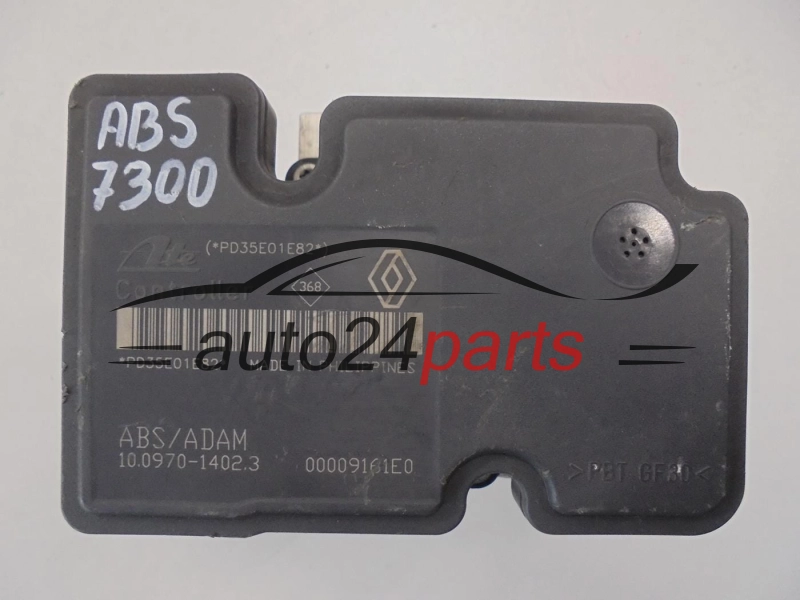 ABS POMPA I STEROWNIK RENAULT LAGUNA 8200 345 939 C, 8200345939C, P5CT2AAY6, ATE 10.0207-0050.4, 10020700504, 10.0970-1402.3, 10097014023