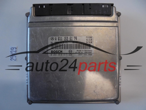 KOMPUTER STEROWNIK SILNIKA MERCEDES SPRINTER 2.2 CDI BOSCH 0281010615, 0 281 010 615, A6111536179, 6111536179, A 611 153 61 79, CR2.35