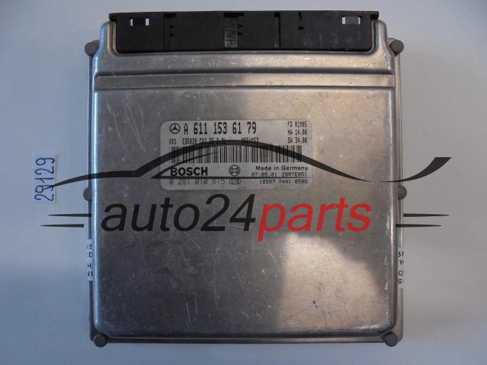 KOMPUTER STEROWNIK SILNIKA MERCEDES SPRINTER 2.2 CDI BOSCH 0281010615, 0 281 010 615, A6111536179, 6111536179, A 611 153 61 79, CR2.35