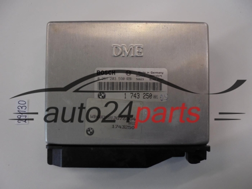 KOMPUTER STEROWNIK SILNIKA BMW E36 318 BOSCH 0 261 203 590, 0261203590, 1 743 250, 1743250
