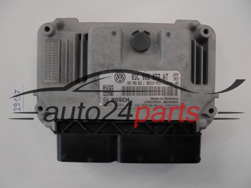 KOMPUTER STEROWNIK SILNIKA VW VOLKSWAGEN GOLF 1.4 TSI 03C906022AT, 03C 906 022 AT, 03C906022J, 03C 906 022 J, BOSCH 0261S04405, 0 261 S04 405, BENZIN MED17.5.20 CAXA3033