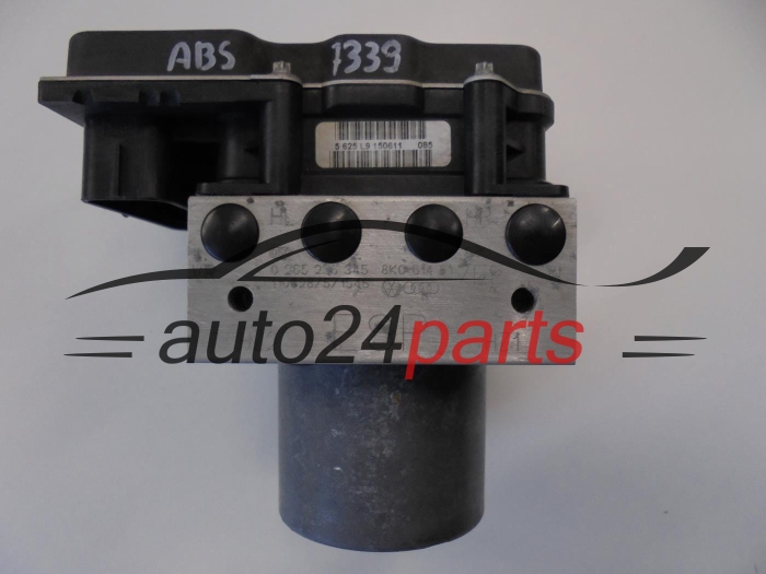 Bomba ABS y centralita AUDI BOSCH 0 265 236 345, 0265236345, 8K0614517EE, 0265951538, 8K0907379BG
