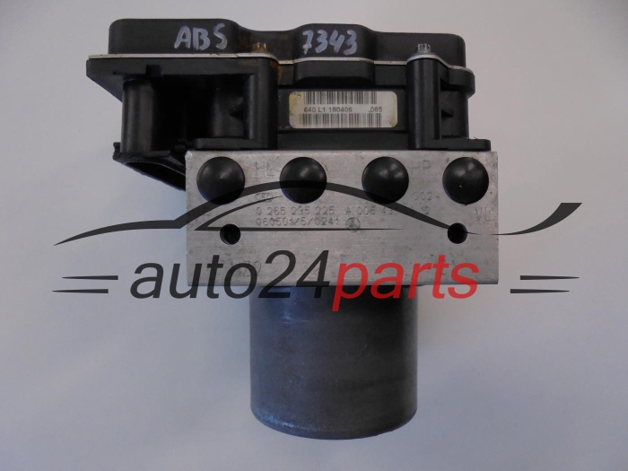 ABS POMPA I STEROWNIK MERCEDES BOSCH 0 265 235 225, 0265235225, A 006 431 08 12, A0064310812, 0 265 950 618, 0265950618
