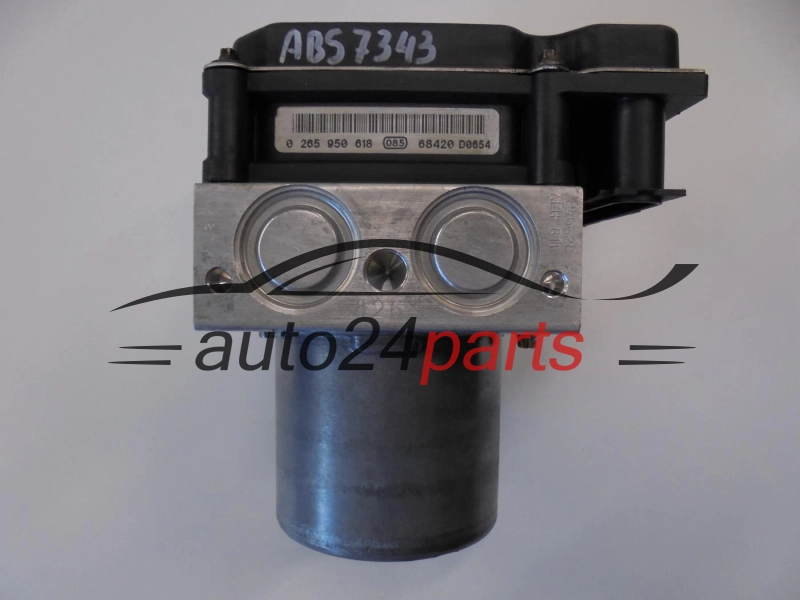 ABS POMPA I STEROWNIK MERCEDES BOSCH 0 265 235 225, 0265235225, A 006 431 08 12, A0064310812, 0 265 950 618, 0265950618