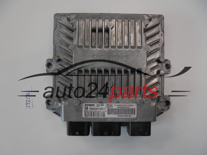 KOMPUTER STEROWNIK SILNIKA CITROEN C2 1.4 HDI 5WS40115C-T SID 804 SW9652890280 HW9647568180