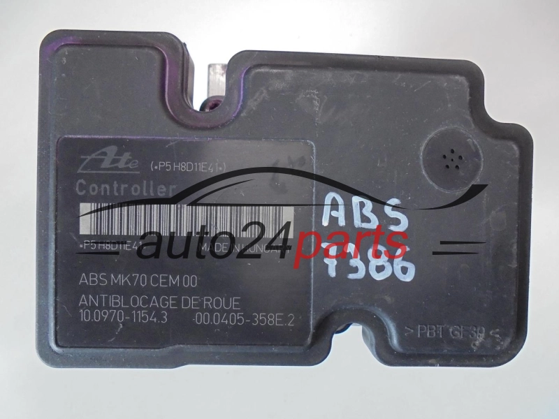 POMPA ABS I STEROWNIK CITROEN PEUGEOT 9665344180 10.0970-1154.3 10097011543
