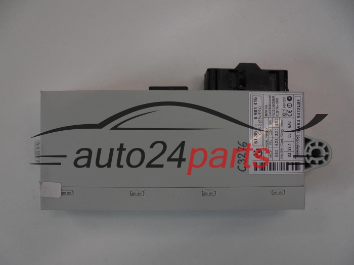 STEROWNIK CENTRALKA CAS 2 E8X/E9X BMW 61356981416, 61.35-6 981 416, 61.35 - 6 981 416, SIEMENS VDO 5WK4 9412LBF, 5WK49412LBF
