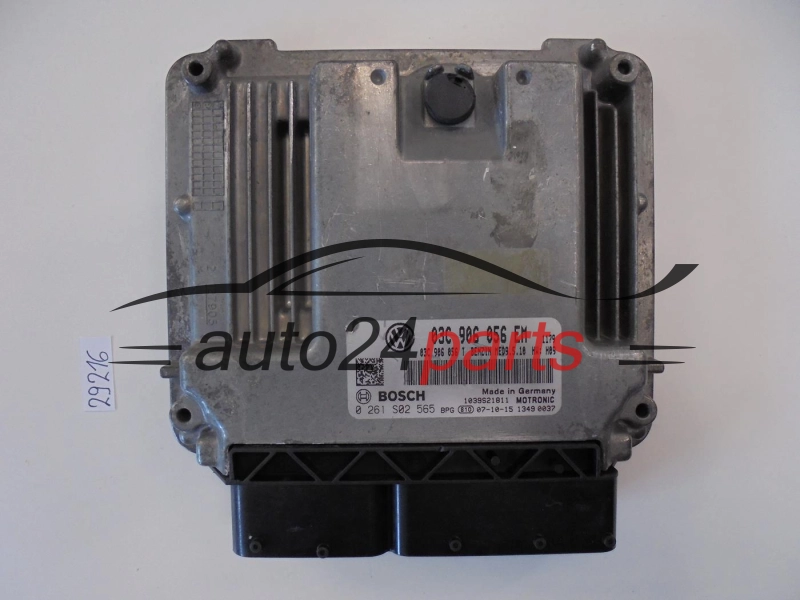 KOMPUTER STEROWNIK SILNIKA VW VOLKSWAGEN GOLF 1.6 FSI BLF 03C906056EM, 03C 906 056 EM, 03C906056T, 03C 906 056 T, BOSCH 0261S02565, 0 261 S02 565, BENZIN MED9.5.10