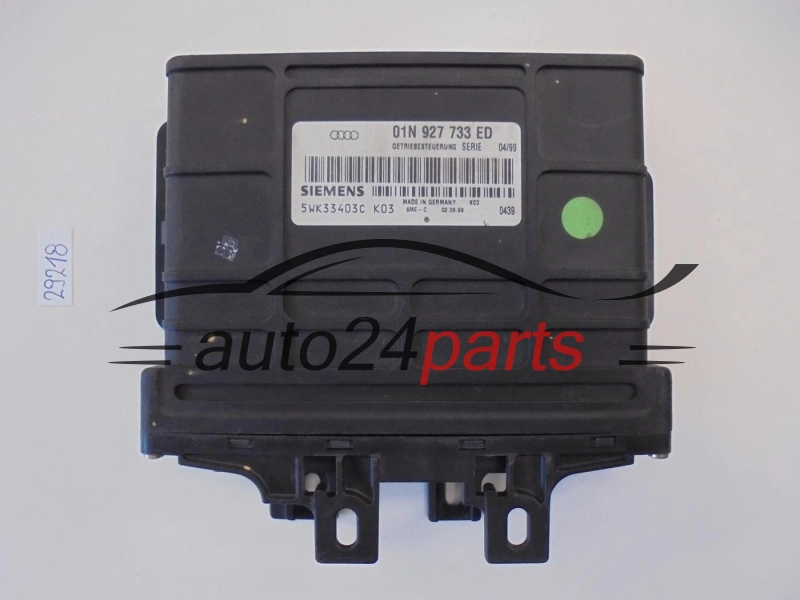 STEROWNIK SKRZYNI AUTOMATYCZNEJ AUDI A4 SIEMENS 5WK3 3403 C, 5WK33403C, 01N 927 733 ED, 01N927733ED