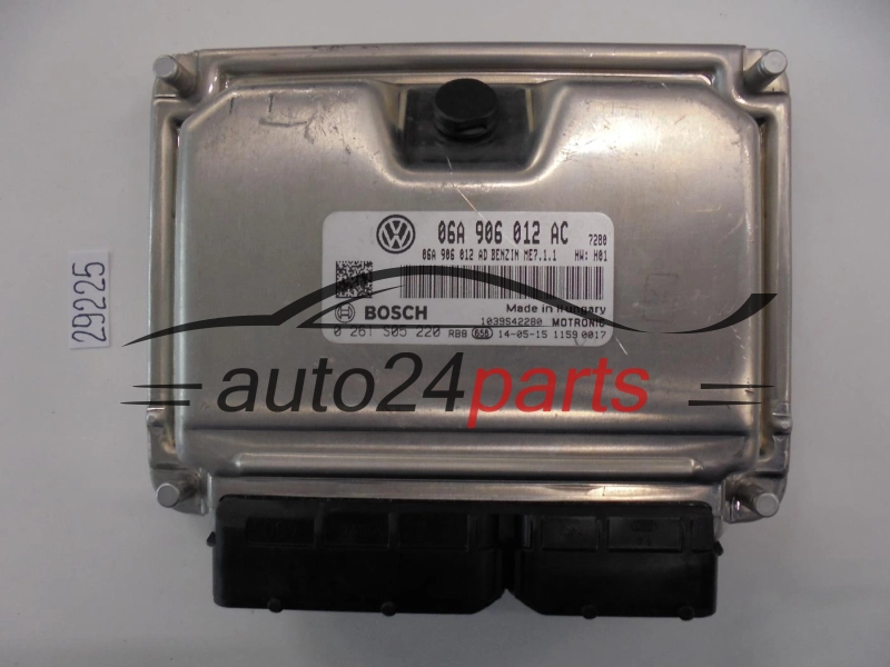 KOMPUTER STEROWNIK SILNIKA VOLKSWAGEN 0261S05220 06A906012AC ME7.1.1