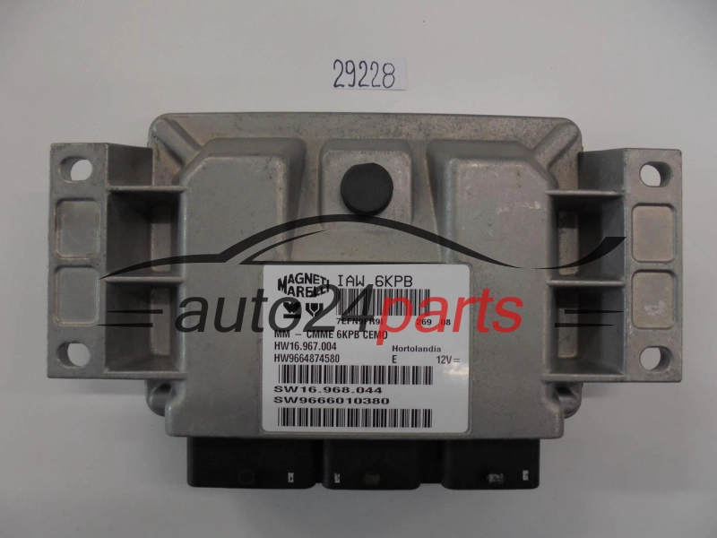 KOMPUTER STEROWNIK SILNIKA CITROEN IAW 6KPB IAW6KPB 9666010380