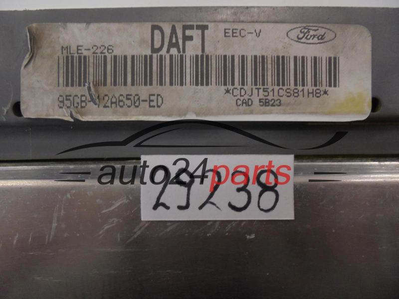 KOMPUTER STEROWNIK SILNIKA FORD SCORPIO VISTEON 95GB-12A650-ED, 95GB12A650ED, DAFT, MLE-226