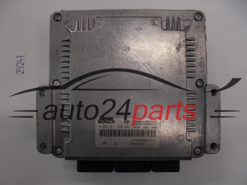 KOMPUTER STEROWNIK SILNIKA RENAULT MASTER 2.5 DCI BOSCH 0 281 011 356, 0281011356, HOM 8200091517, 8200132198