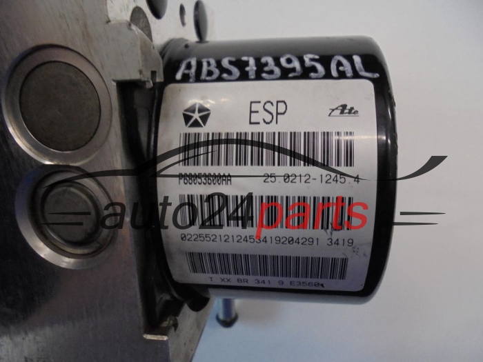 ABS POMPA I STEROWNIK CHRYSLER VOYAGER P68053600AA, 25.0212-1245.4, 25021212454, 28.5263-4901.3, 28526349013