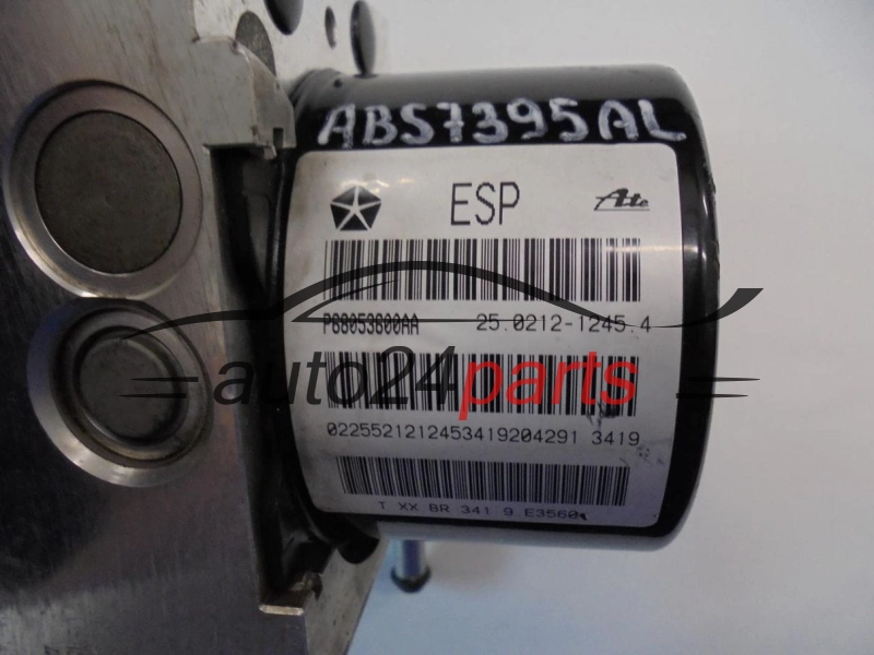 ABS POMPA I STEROWNIK CHRYSLER VOYAGER P68053600AA, 25.0212-1245.4, 25021212454, 28.5263-4901.3, 28526349013