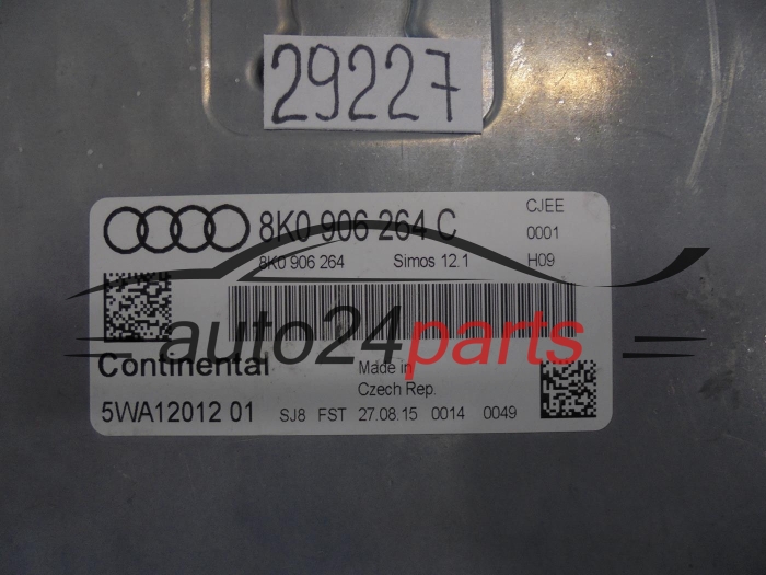 AUDI VOLKSWAGEN 8K0906264C 5WA12012 01 SIMOS12.1
