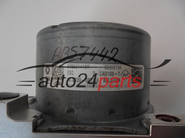 ABS POMPA I STEROWNIK RENAULT OPEL 476601418R, 10.0220-0872.4, 10022008724, 10.0915-1478.3, 10091514783
