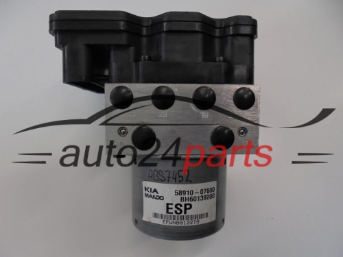 ABS PUMPE UND STEUERGERÄT KIA 58910-07800 5891007800 5WY7856D