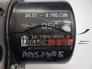 Pompa abs i sterownik MINI COOPER 3451-6765286 10020600994 6765288 10096008723