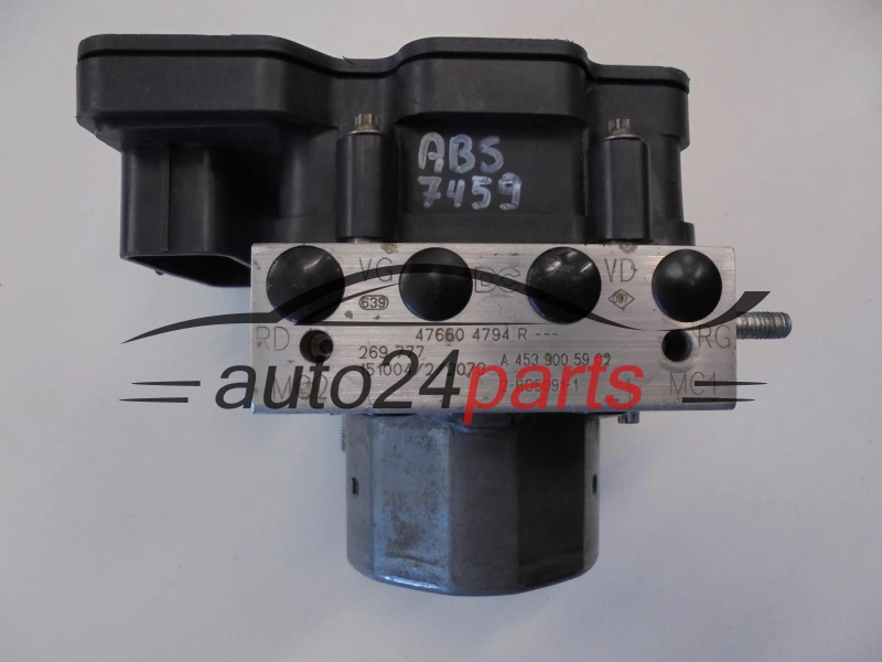 ABS POMPA RENAULT 476604794R, A4539005902, 0265255386, 0265956403, 2265106516