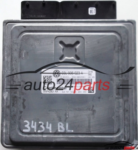 CALCULATEUR MOTEUR VW VOLKSWAGEN GOLF 1.6 TDI CONTINENTAL 5WP42801 AA