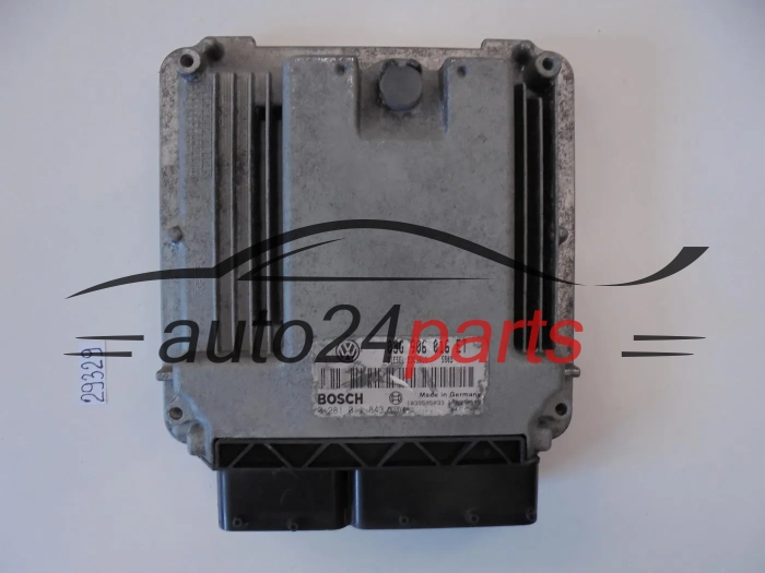 KOMPUTER STEROWNIK SILNIKA VW VOLKSWAGEN GOLF 2.0 TDI 03G906016ET, 03G 906 016 ET, BOSCH 0281011843, 0 281 011 843, DIESEL EDC16U1