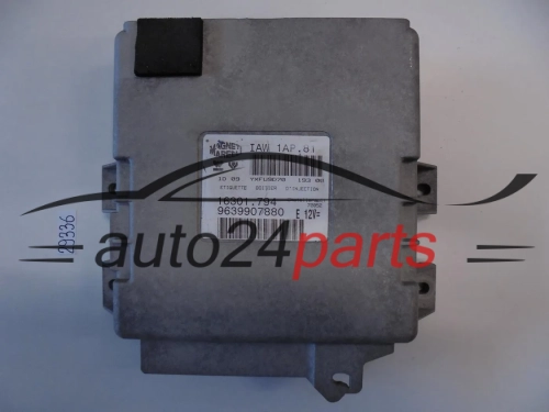 KOMPUTER STEROWNIK SILNIKA PEUGEOT 206 1.4 Magneti Marelli IAW 1AP.81, IAW1AP81, 16301.794, 16301794, 9639907880