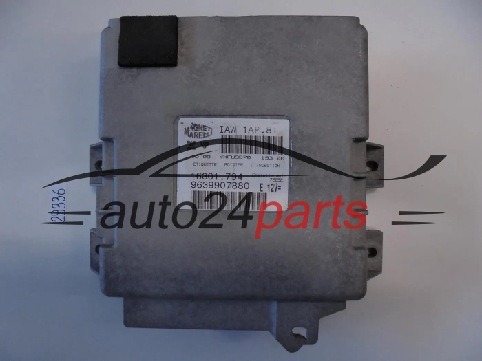 KOMPUTER STEROWNIK SILNIKA PEUGEOT 206 1.4 Magneti Marelli IAW 1AP.81, IAW1AP81, 16301.794, 16301794, 9639907880