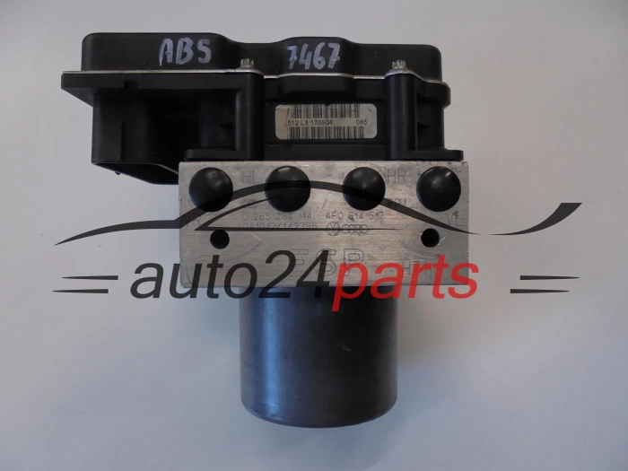 POMPE ABS ET CALCULATEUR  AUDI 0265234114 4F0614517 4F0910517D 0265950360