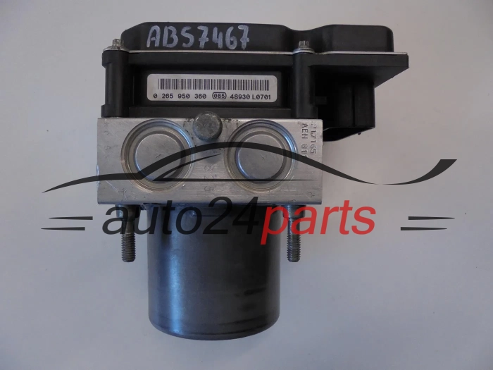 POMPA ABS I STEROWNIK AUDI 0265234114 4F0614517 4F0910517D 0265950360