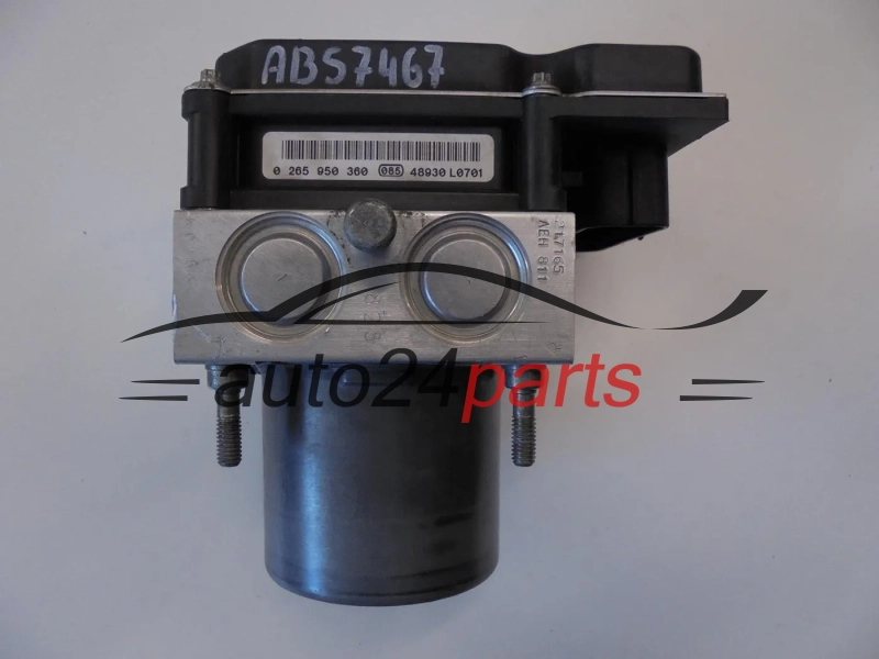 POMPA ABS I STEROWNIK AUDI 0265234114 4F0614517 4F0910517D 0265950360