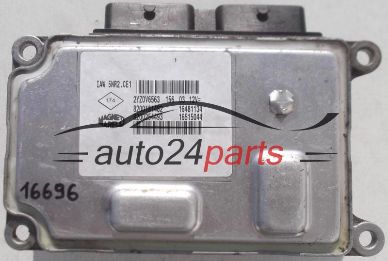 KOMPUTER STEROWNIK SILNIKA RENAULT CLIO MAGNETI MARELLI IAW 5NR2.CE1, IAW5NR2CE1, 8200181482, 16481134, 8200254493, 16515044