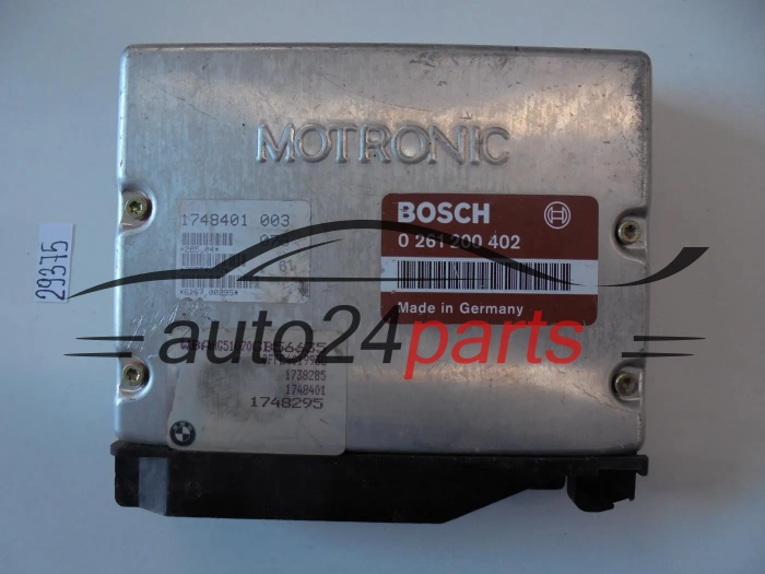 KOMPUTER STEROWNIK SILNIKA BMW E34 E36, BOSCH 0 261 200 402, 0261200402