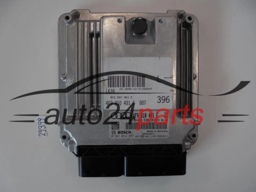 KOMPUTER STEROWNIK SILNIKA AUDI A6 3.0 TDI BOSCH 0 281 014 357, 0281014357, 4F9 910 401 E, 4F9910401E, 4F0 907 401 E, 4F0907401E