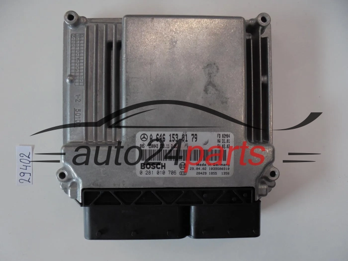 KOMPUTER STEROWNIK SILNIKA MERCEDES E200 W211 BOSCH 0 281 010 706, 0281010706, A 646 153 01 79, A6461530179