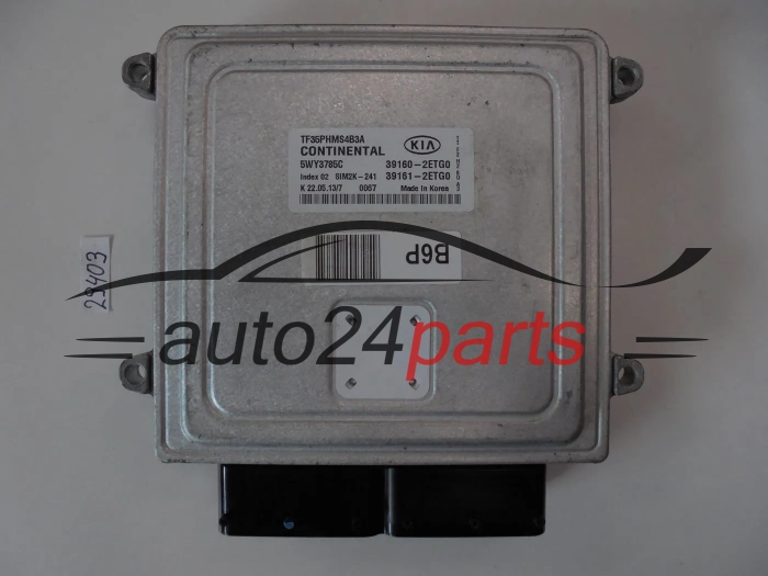 Calculateur Moteur  KIA 5WY3785C 39160-2ETG0 391602ETG0 SIM2K-241