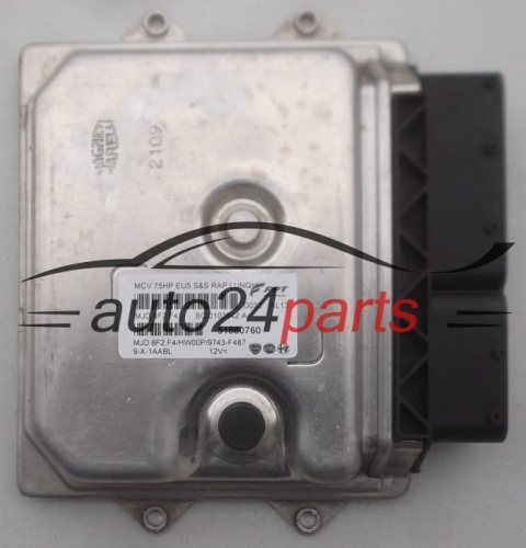 ECU CENTRALITA DE MOTOR FIAT FIORINO 1.3 MAGNETI MARELLI MJD 8F2.F4, FPT 51880760