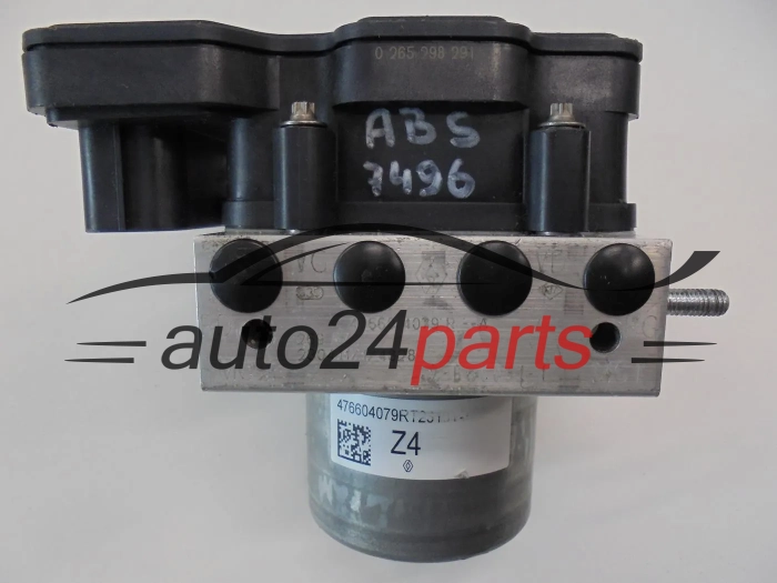 POMPA ABS I STEROWNIK RENAULT 0265298291 476604079R 0265956535