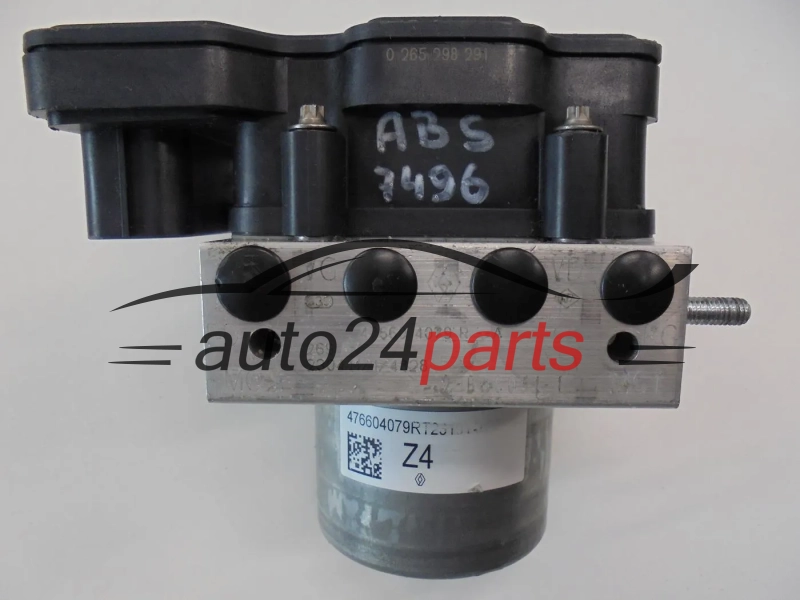 POMPA ABS I STEROWNIK RENAULT 0265298291 476604079R 0265956535