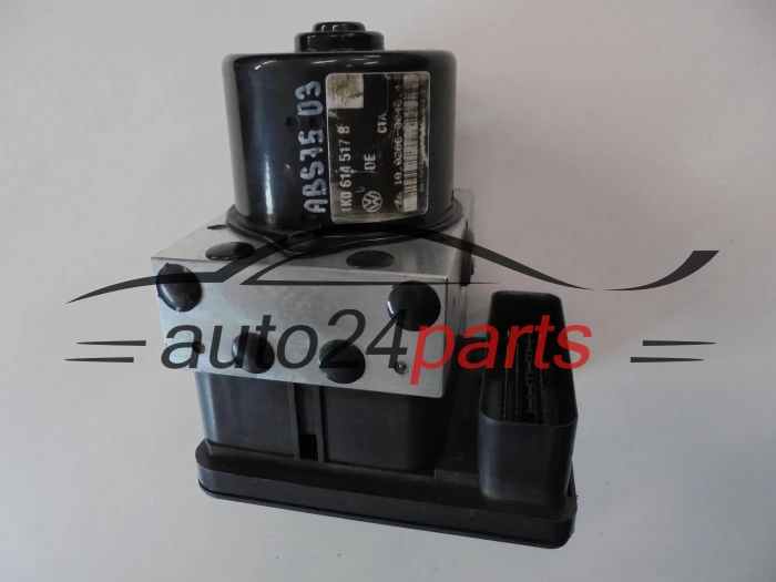 Bomba ABS y centralita AUDI VOLKSWAGEN SEAT SKODA 1K0 614 517 B, 1K0614517B, ATE 10.0206-0040.4, 10020600404, 1K0 907 379 D, 1K0907379D, ATE 10.0960-0343.3, 10096003433