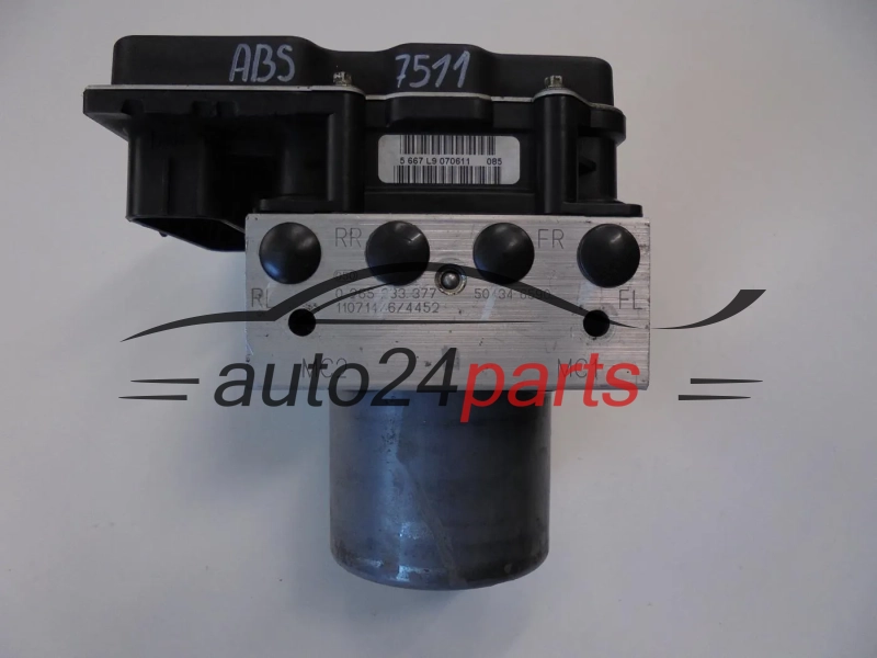 POMPA ABS I STEROWNIK IVECO 0265233377 504346590 0265900371